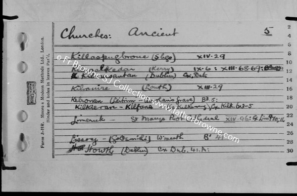 FR BROWNES INDEX